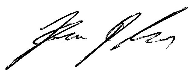 Unterschrift von Hans-D. Litz
